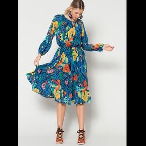 Gorman River of Love Multicolored Striped Dress